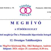 Meghívó a Pulmonális hipertóniás betegek 12. országos orvos-beteg találkozójára